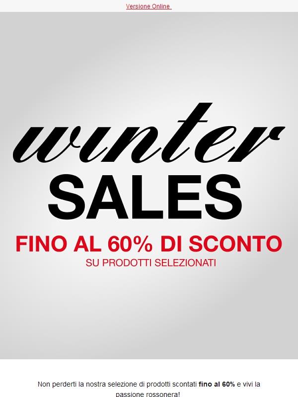I Winter Sales continuano!