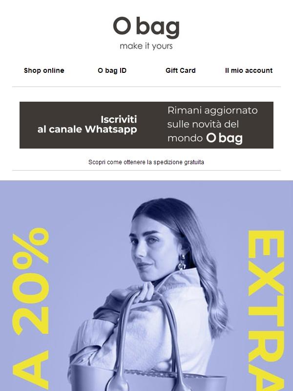 Last call: extra -20% scade domani