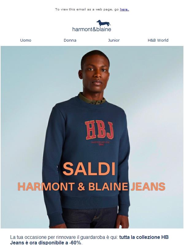 Saldi HB Jeans: Fino al -60% + Extra Sconto -10% Online & in Store!