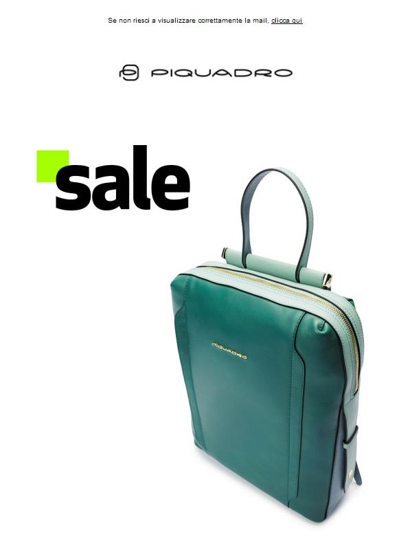 Saldi Piquadro: fino al -30% sui must-have donna