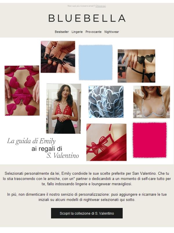 Lingerie di S. Valentino: guida della fondatrice
