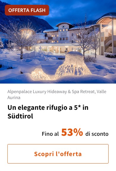 Un elegante rifugio a 5* in Südtirol