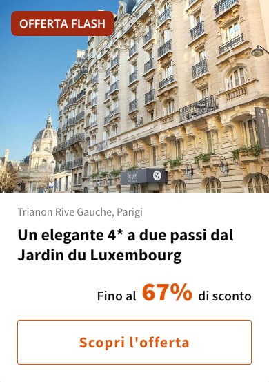 Un elegante 4* a due passi dal Jardin du Luxembourg