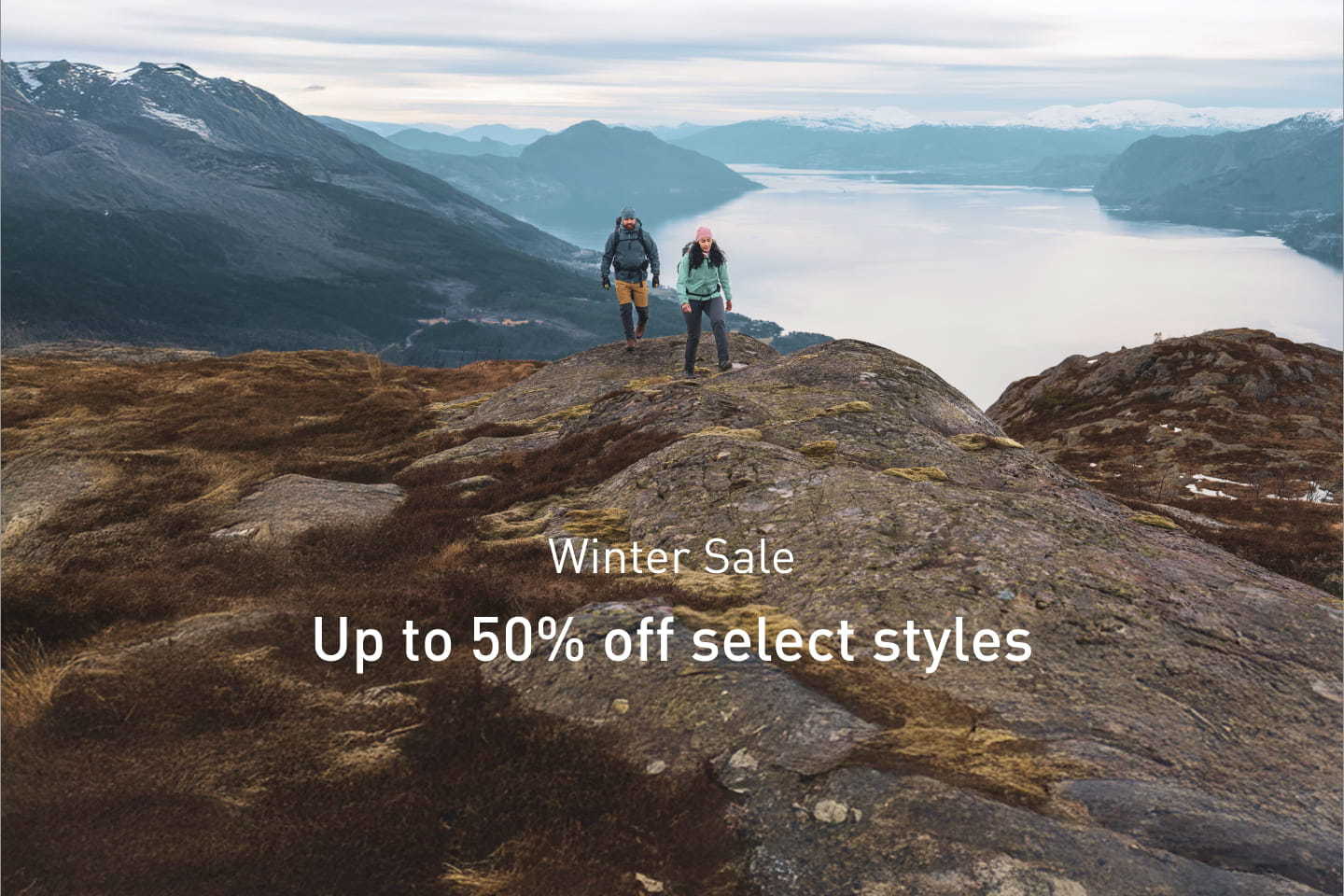 Winter Sale: Up to 50% off select styles