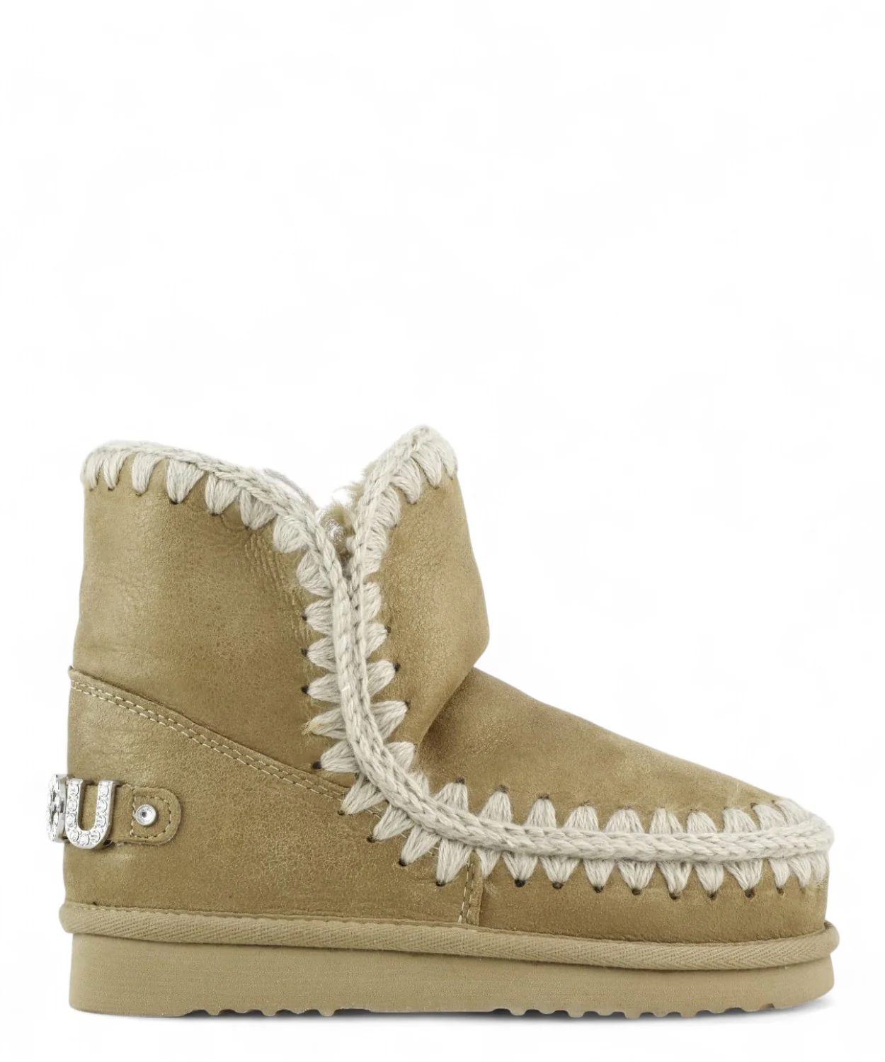 Image of Eskimo 18 con Logo in Strass in Montone Double-Face