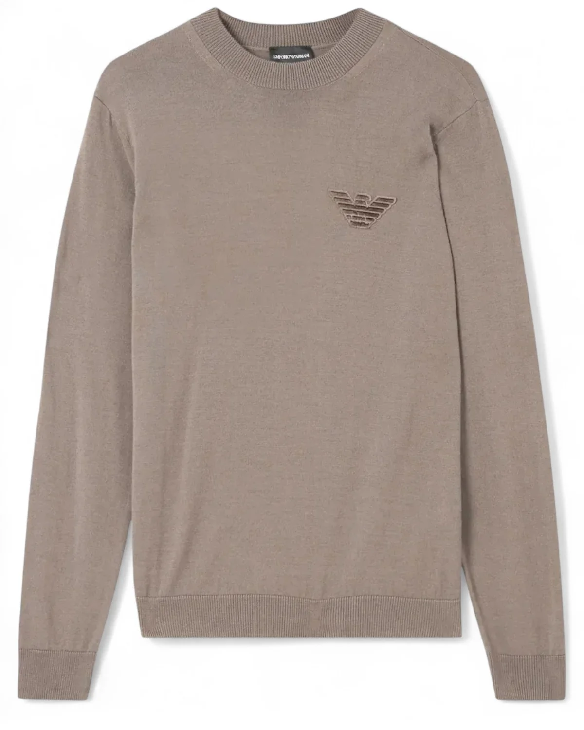 Image of Maglione in Lana Vergine con Girocollo