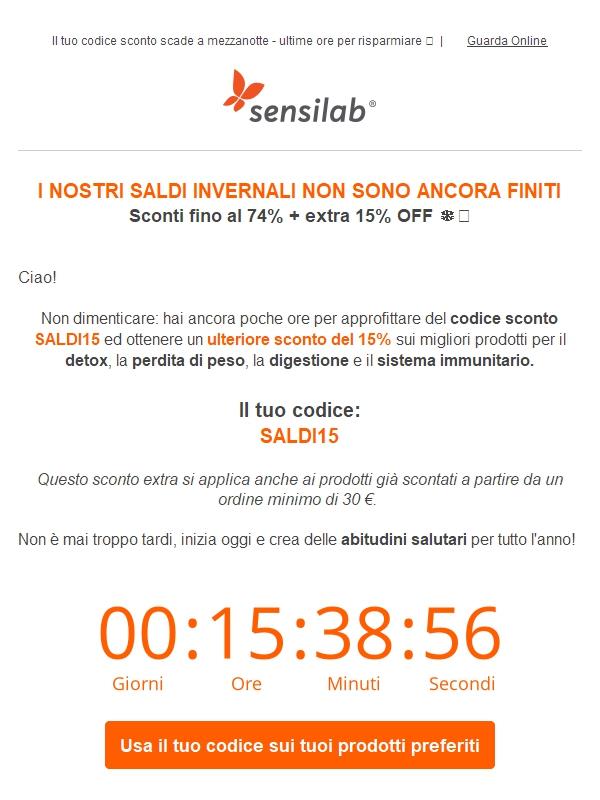 Ultima occasione: Saldi Invernali fino a mezzanotte❄️