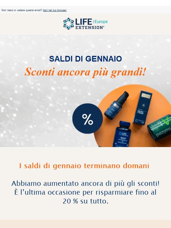 Ancora PIÙ risparmio! Ultima occasione 🚀