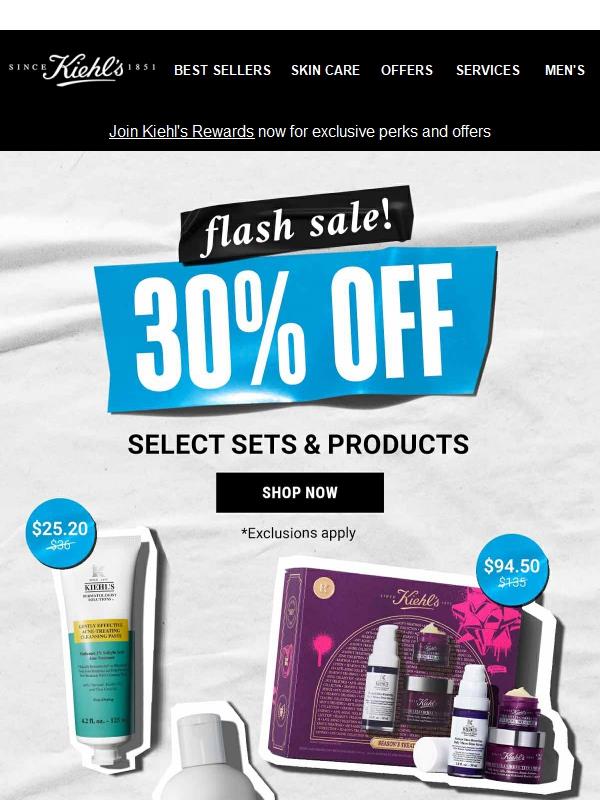 ⏳ Ends Tonight: 30% OFF Flash Sale