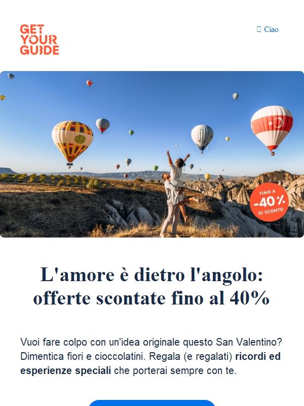 💝 Offerte con sconti fino al 40%