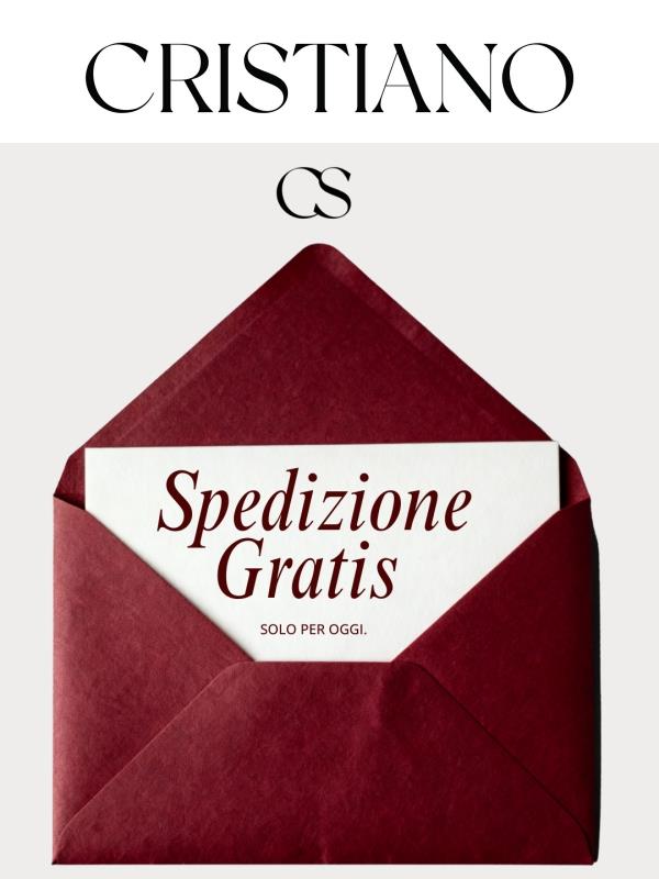 Il regalo di oggi? La spedizione la offriamo noi