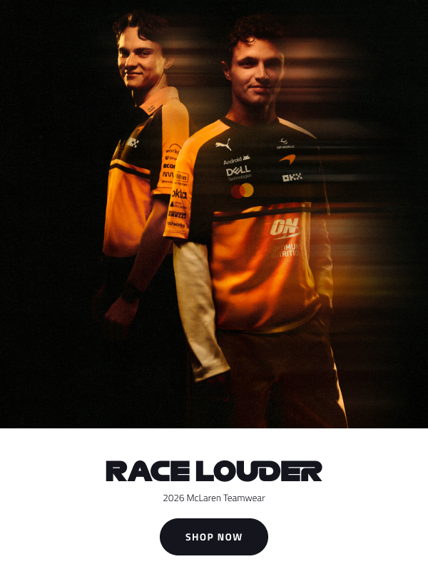 McLaren 2026 Teamwear Collection - Now Available