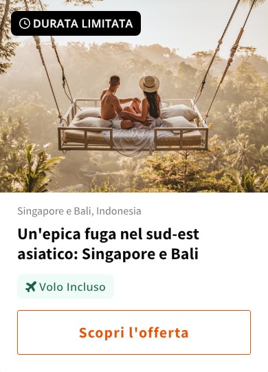 Un'epica fuga nel sud-est asiatico: Singapore e Bali
