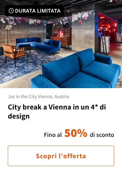 City break a Vienna in un 4* di design