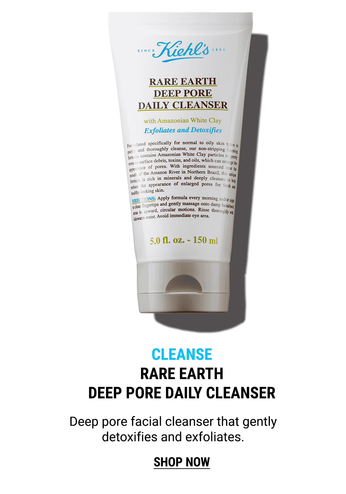 CLEANSE RARE EARTH DEEP PORE DAILY CLEANSER