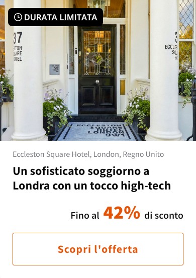 Un sofisticato soggiorno a Londra con un tocco high-tech