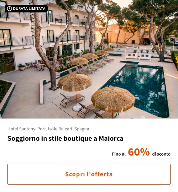 Soggiorno in stile boutique a Maiorca
