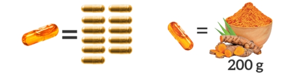 biodisponibilità 185 volte migliore