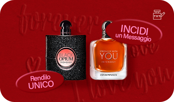 Prodotti con incisione personalizzata