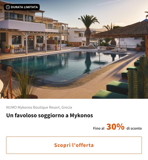 Un favoloso soggiorno a Mykonos