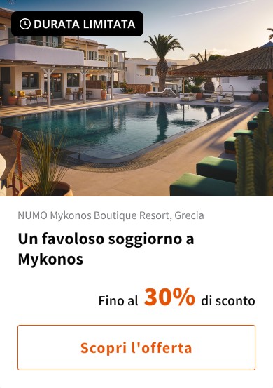 Un favoloso soggiorno a Mykonos