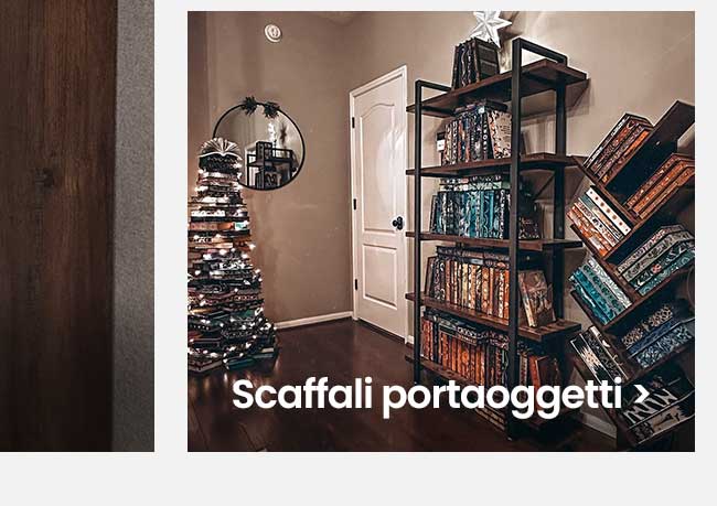 Scaffali portaoggetti >