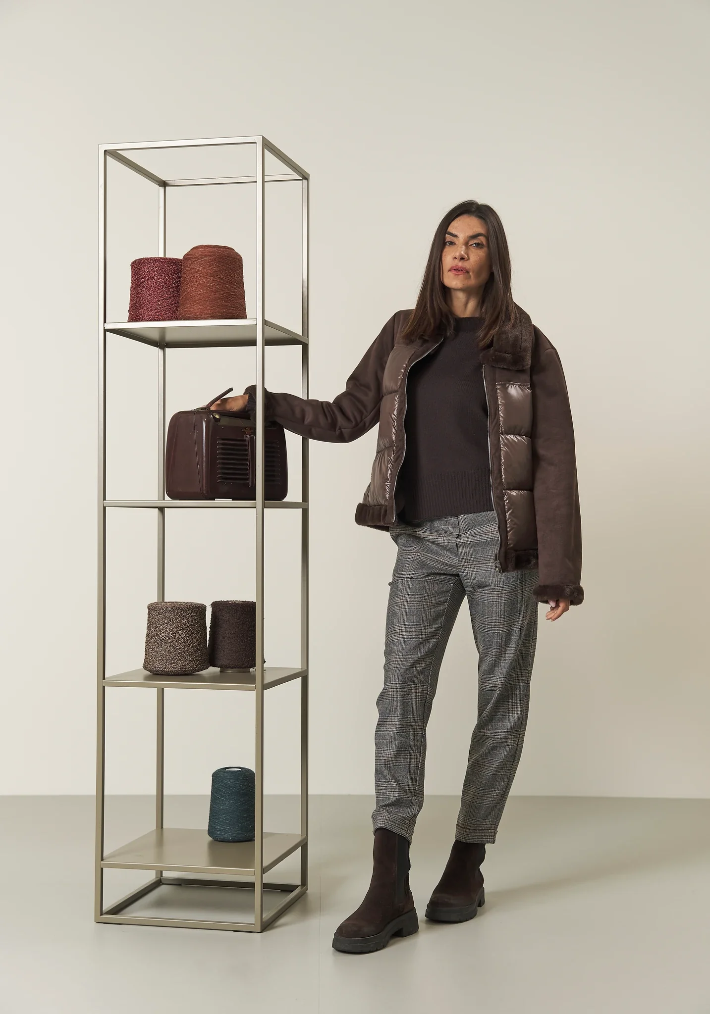 Image of Giaccone moro ecomontone