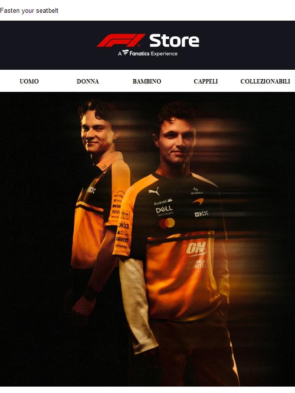 PUMA x MCLAREN RACING is here