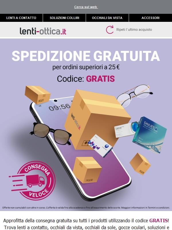 Offerta speciale: Spedizione gratuita📦