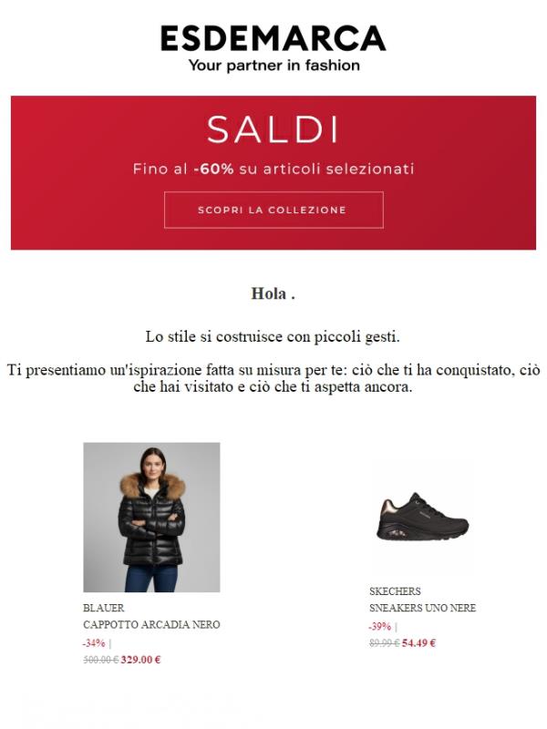 , prodotti consigliati per te