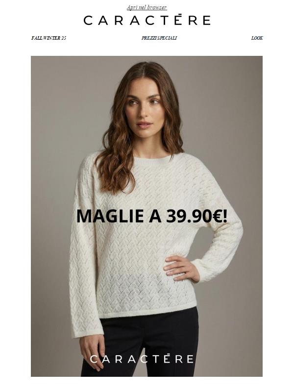 Maglie a 39.90€!