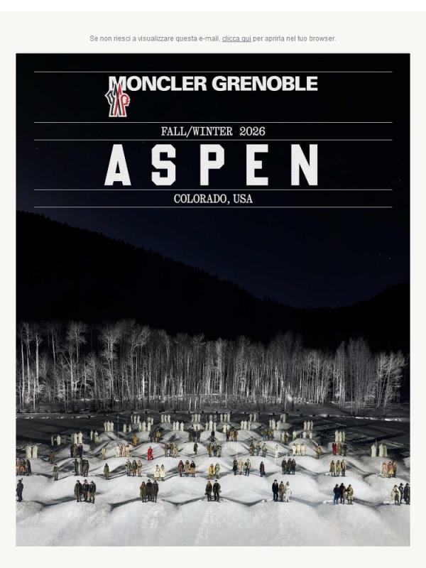 Moncler Grenoble Autunno/Inverno 2026 Show