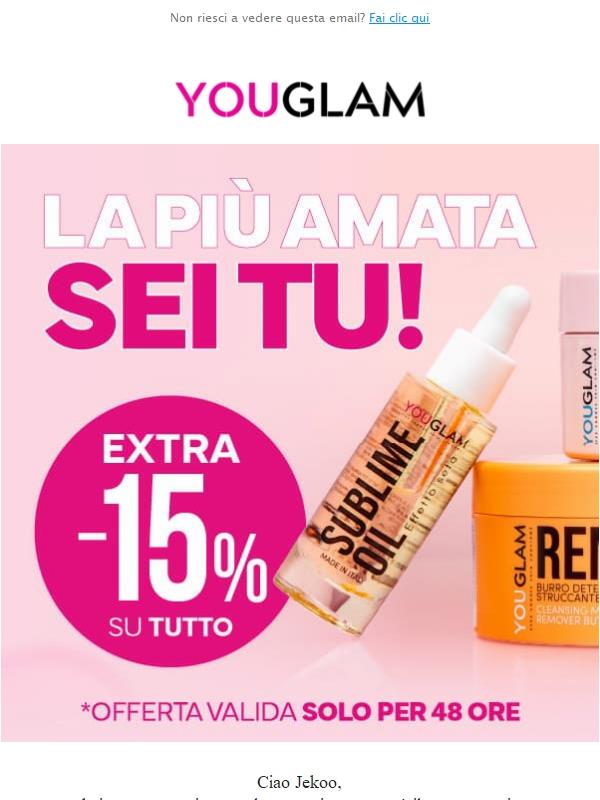 💘 Extra -15% Anteprima San Valentino