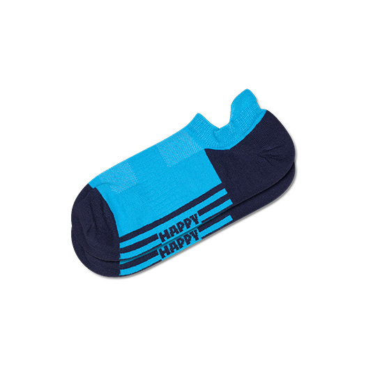 Blue Extra Cool No Show Sock