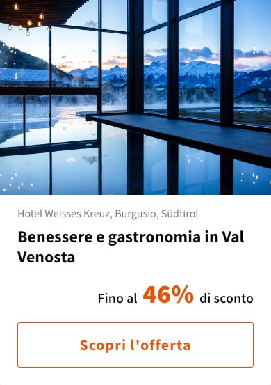 Benessere e gastronomia in Val Venosta