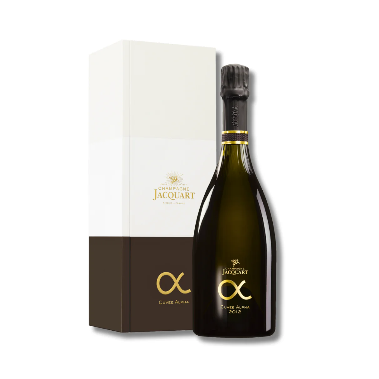 Image of Champagne brut Cuvèe Alpha 2012 – Jacquart (Cofanetto)