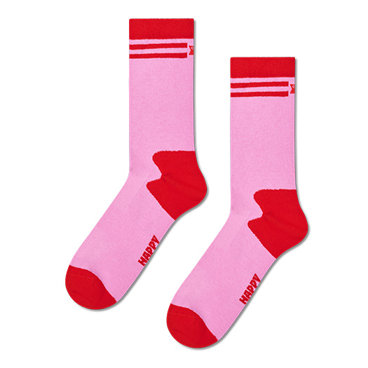 Pink Extra Cool Short Crew Sock