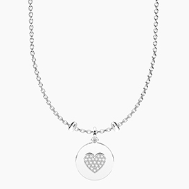 Collana ALBA corta con ciondolo LOVE YOUR SELF FIRST Collana ALBA corta con ciondolo LOVE YOUR SELF FIRST