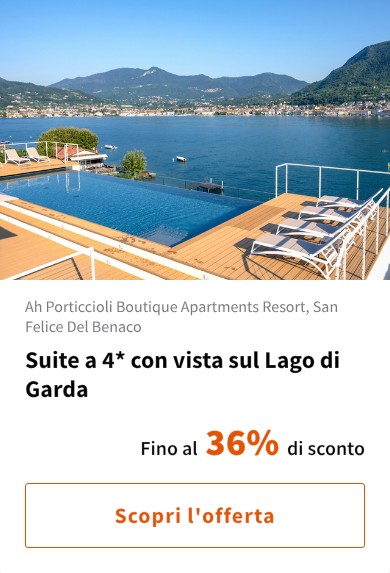 Suite a 4* con vista sul Lago di Garda