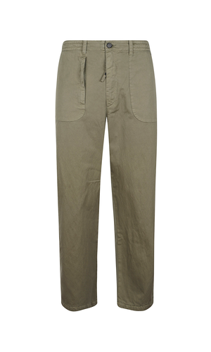 Trousers with logo