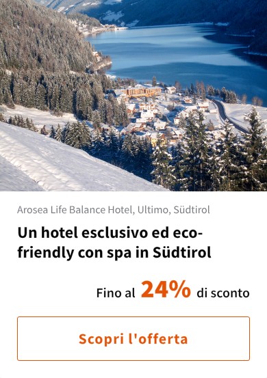 Un hotel esclusivo ed eco-friendly con spa in Südtirol