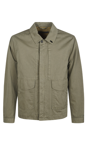 Cotton and nylon jacket