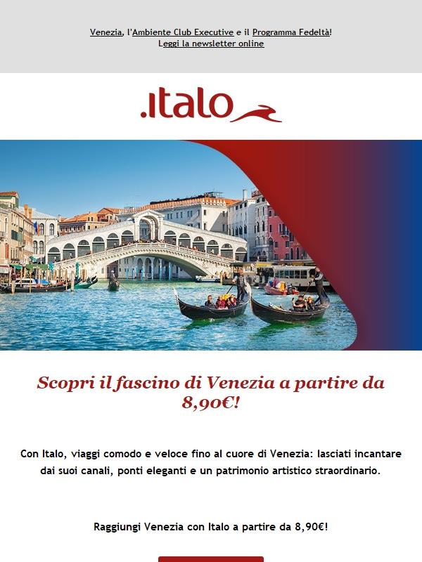 Venezia da 8,90€: scoprila con Italo!