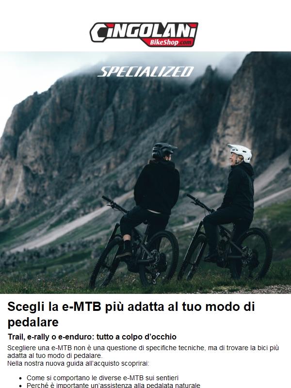 Trova la tua e-MTB ideale