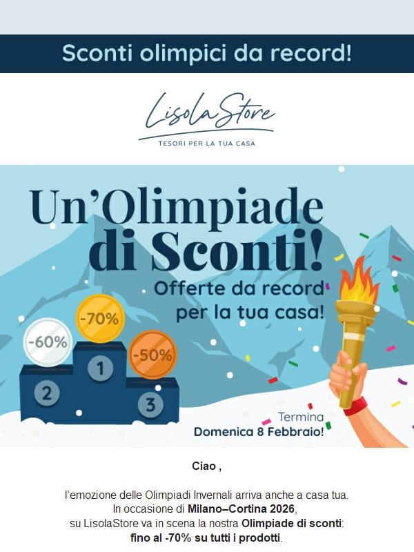 Il grande evento invernale 2026 passa anche da casa tua