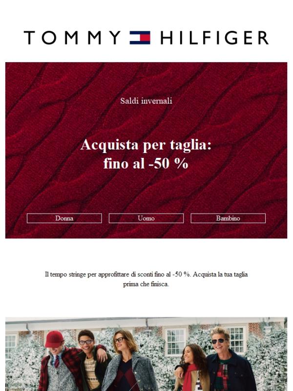 Acquista per taglia: fino al -50 %.