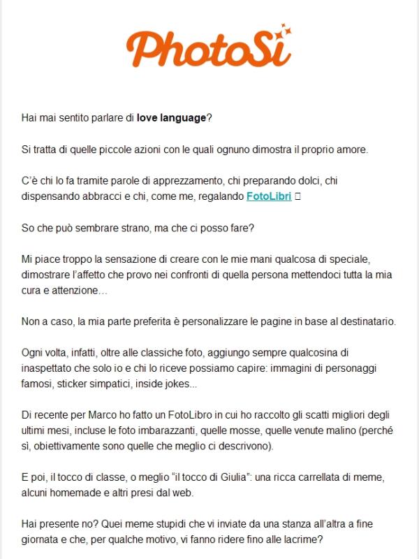 Se di solito ci metti l’amore ❤️