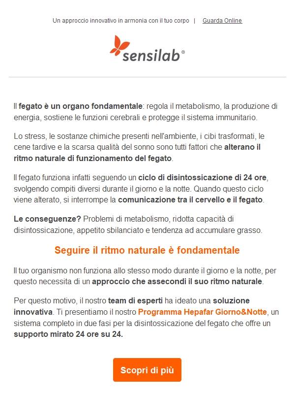 NUOVO: Supporto giorno&notte per il tuo fegato