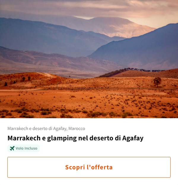 Marrakech e glamping nel deserto di Agafay