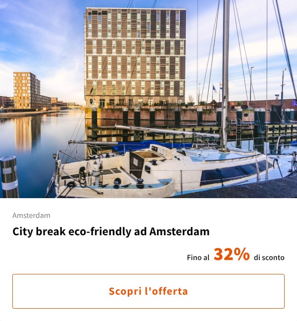 City break eco-friendly ad Amsterdam